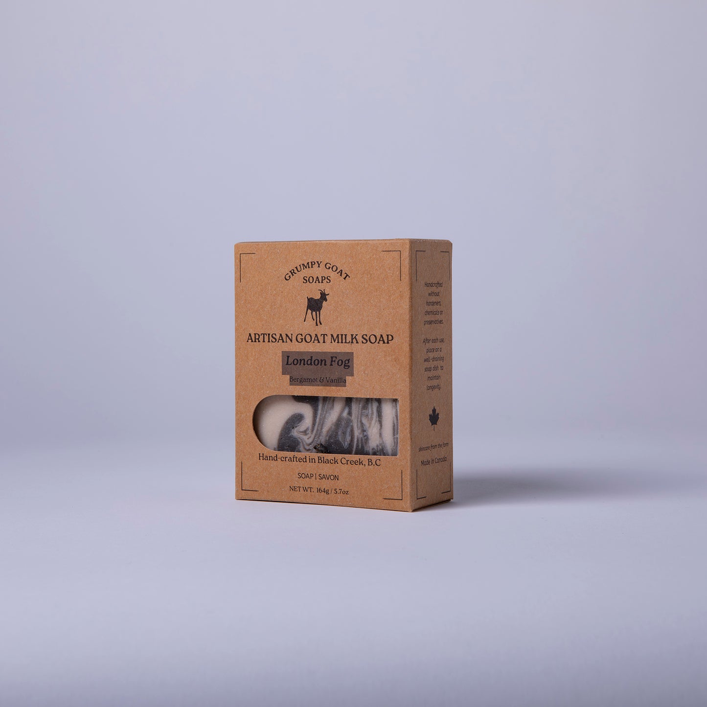 ARTISAN GOAT MILK SOAP  - London Fog