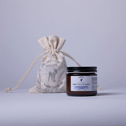 SKIN NOURISHING TALLOW BALM - Lavender, Bergamot & Orange