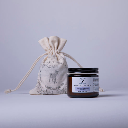 SKIN NOURISHING TALLOW BALM - Lavender, Bergamot & Orange